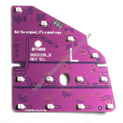 B003338_B плата заднего фонаря Nissan Qashqai 2010-2014 г. левая