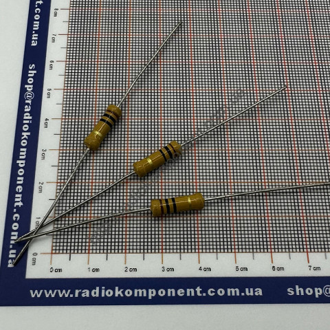 Резистор (+/-5%) 2Вт 10 Ом Ø5x15mm (CFR2W10RJ)