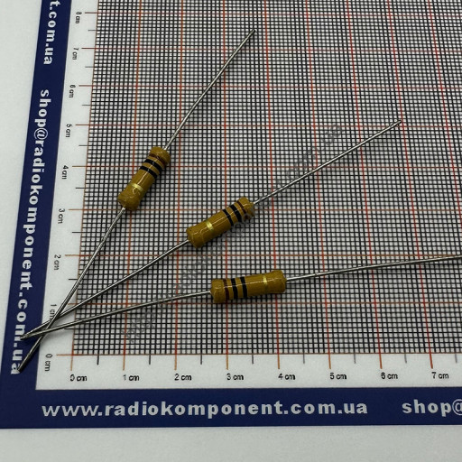 Резистор (+/-5%) 2Вт 10 Ом Ø5x15mm