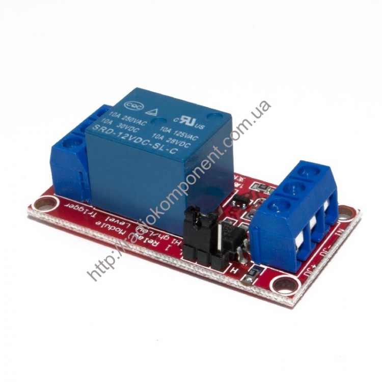 Модуль 1 реле 24V с опторязвязкой для ARDUINO