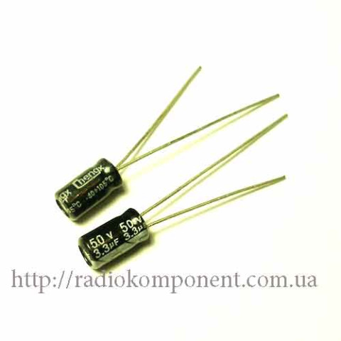 Конденсатор 3.3mF 50V 4x7mm