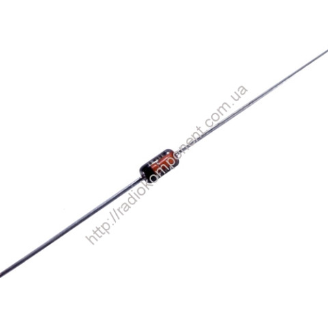 Диод 1N4148 (=кд522)(0.2A/75V  4ns)
