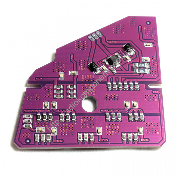 B003338_B плата заднего фонаря Nissan Qashqai 2010-2014 г. левая