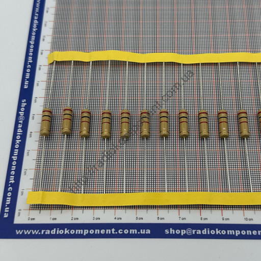 Resistor (+/-5%) 2W 2,0 kOhm Ø5x15mm (CFR2W2K0J)