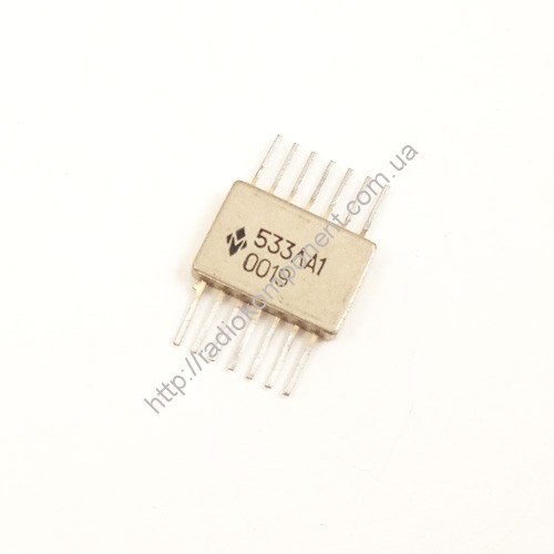 Мікросхема 533ЛА1 (нік.)