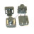 Clock button 12x12x9.5 mm