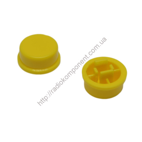 Button pusher 12x12x7.3 YELLOW