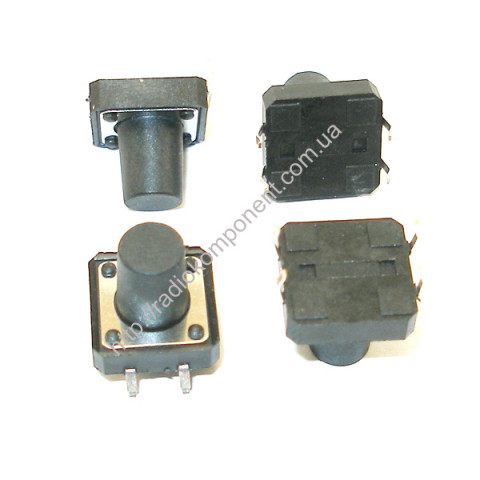 Clock button 12x12x11.5 mm
