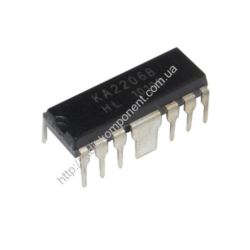 Мікросхема SDC2206 (=KA2206B)