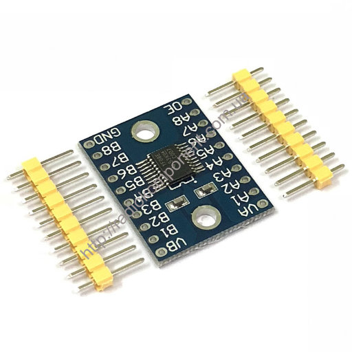 Module 8-channel level converter 3.3V /5V on the chip TXS0108E