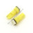 Автолампа T5 5050-1smd 12v желтая