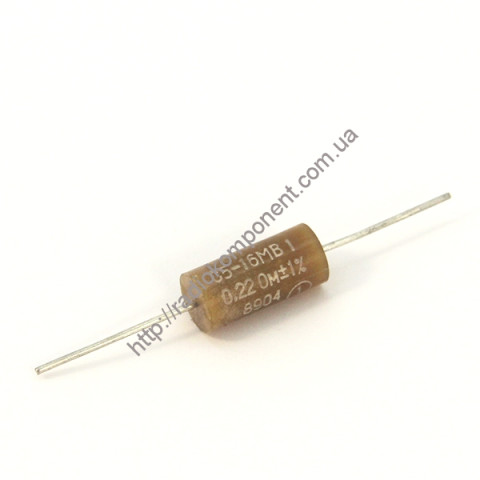 Resistor C5-16MV 1W 0.22 Ohm 1%