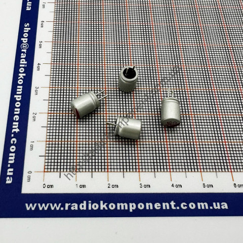 Конденсатор 470mF 6,3V 6,3x8mm полімерний (FP-6R3RE471M-S8)