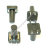 Clock button 12x12x18 mm