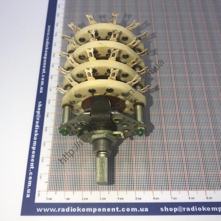 Перемикач галетний ПГК-3П12Н-8Б