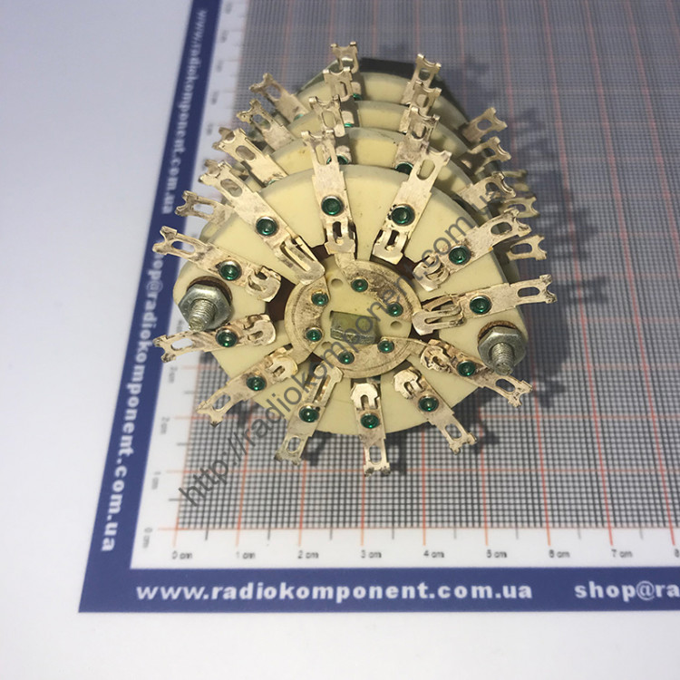 Перемикач галетний ПГК-3П12Н-8Б