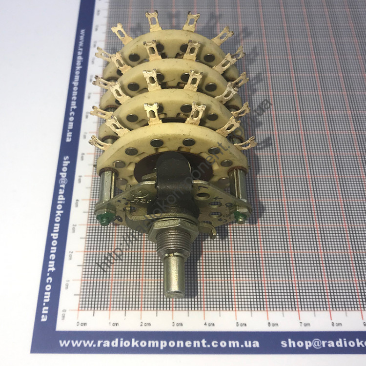 Перемикач галетний ПГК-2П16Н-8А