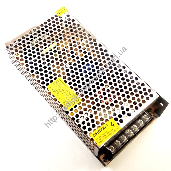 Блок питания 5V 50W 10A в металлическом IP20 корпусе