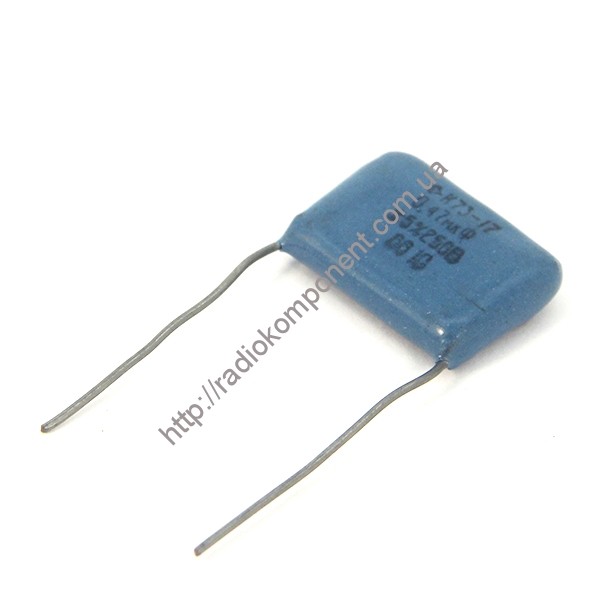 Конденсатор К73-17 0,47µF 250В 5%