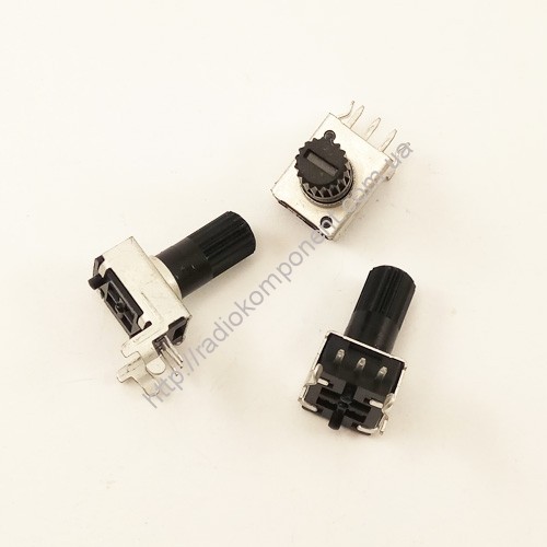 Резистор переменный R0901N 10 КОм 3pin горизонтальный