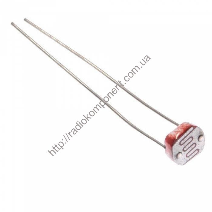 Фоторезистор GL5537 5 mm Rd=20-30K