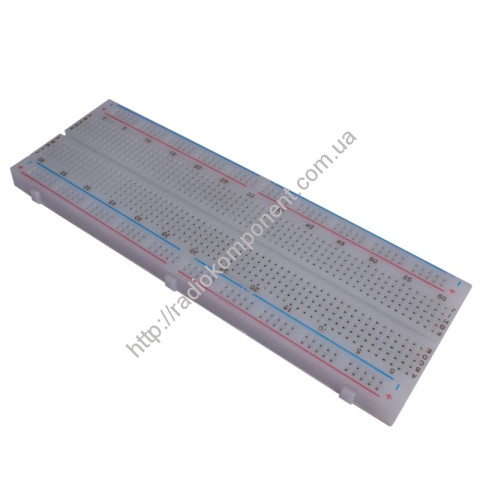 Development board without soldering 830pin 165x55mm