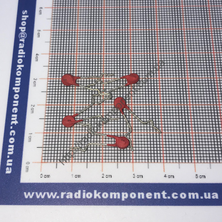 Конденсатор К10-62 М1500 100 пФ ±10% формованный