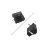Flashlight button 12x12x8.5 with ON-OFF 2 pin