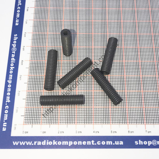 500НМГС (7М62), ПР6х1х25, Ферритовый подстроечный сердечник
