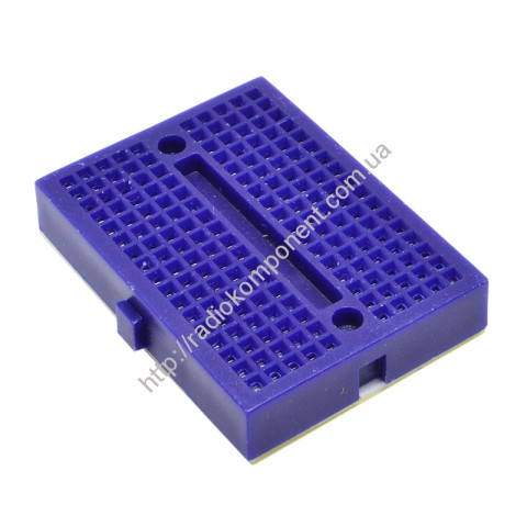 PURPLE solderless development board 170 pin, 47 x 35 mm