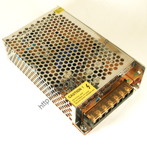 Power supply 12V 180W 15A in a metal IP20 case