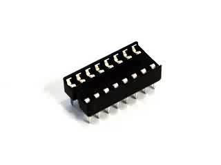 Панелька м/с, крок 2.54мм SCS-16