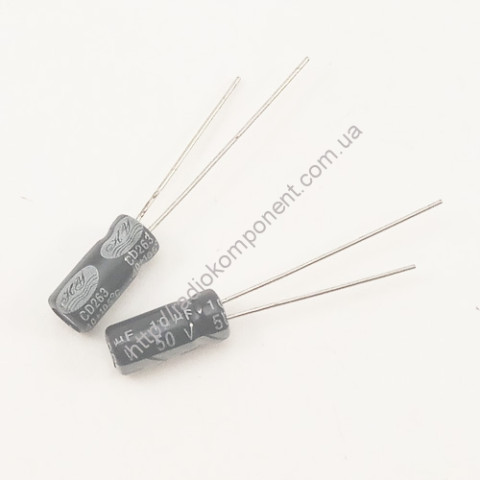 Конденсатор 10mF 50V 5x11mm
