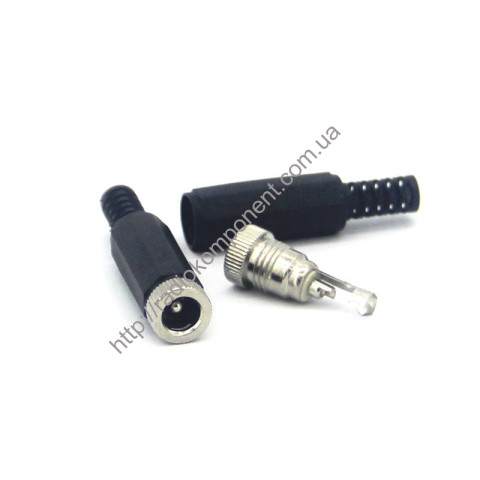 HF-2074B DC 5.5x2.5 power socket per cable