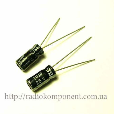 Capacitor 10mF 25V 5x11mm