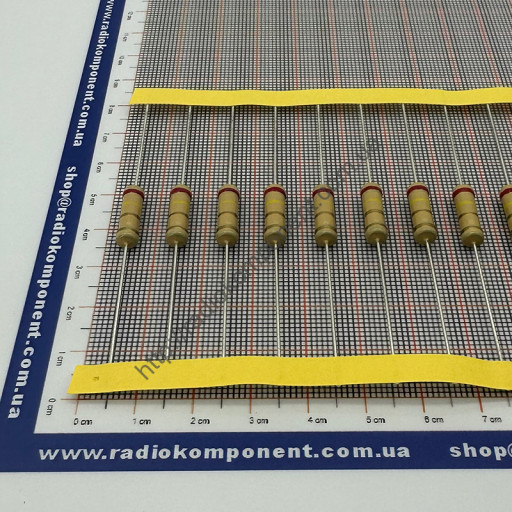 Резистор (+/-5%) 2Вт 2,4 Ом Ø5x15mm (CFR2W2R4J)