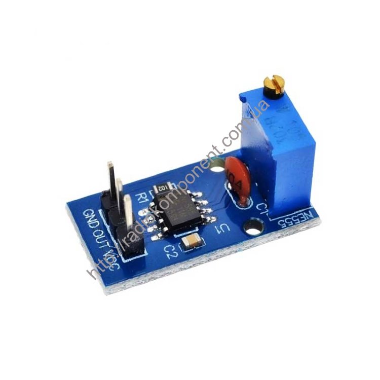 NE555 генератор з регулюванням частоти