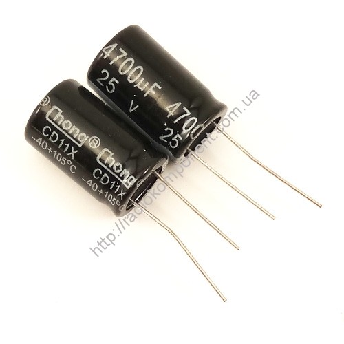 Конденсатор 4700mF 25V 16x25mm