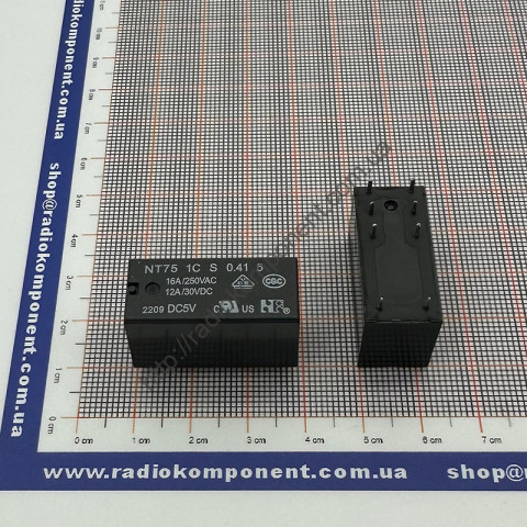 Реле NT75-1CS16DC5V0.415.0 (5VDC)