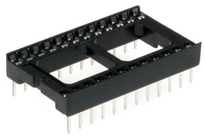 Socket m/s, pitch 2.54mm SCL-24