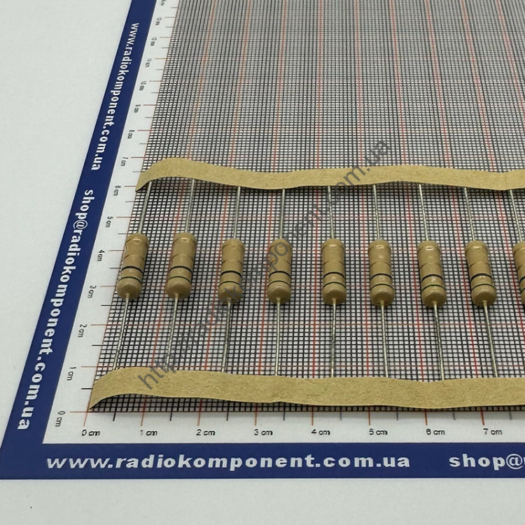 Резистор (+/-5%) 2Вт 5,6 Ом Ø5x15mm (CFR2W5R6J)