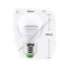 RGB LED lamp with remote control