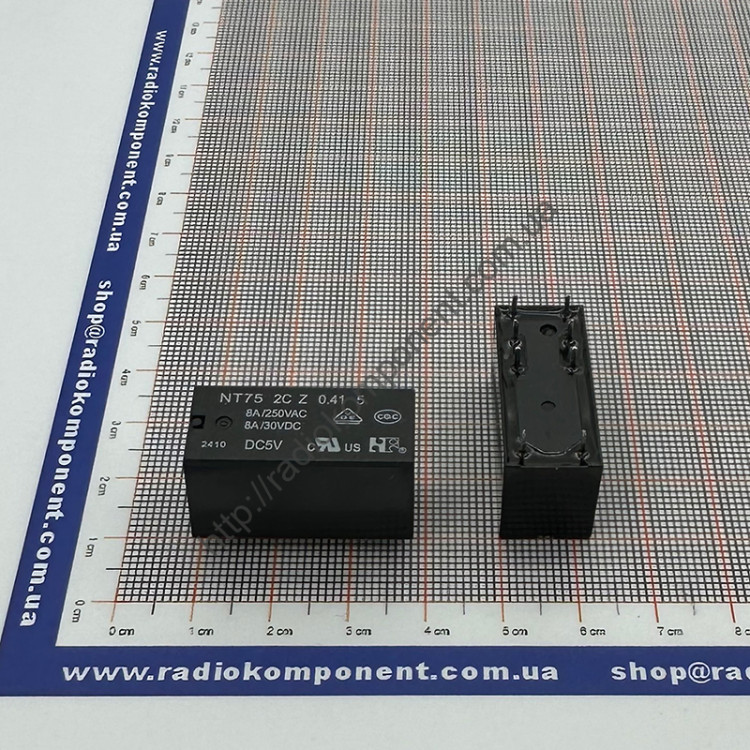 Реле NT75-2CZ0.415.08DC5V