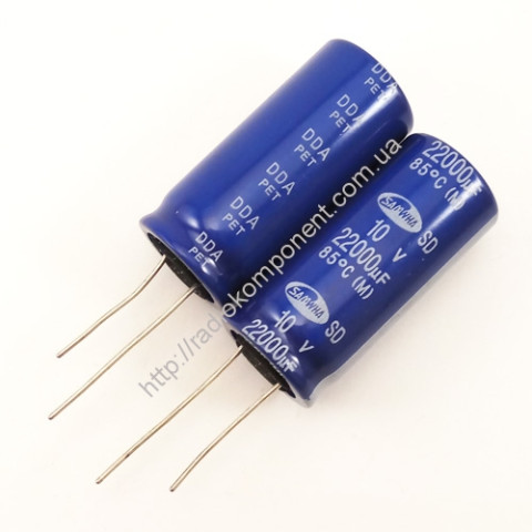 Конденсатор 22000mF 10V 18x40mm