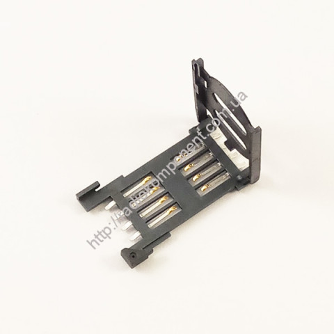 SIM card holder with snap cover 115B-BAA0-R