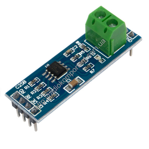 MAX485 перетворювач TTL логічних рівнів у RS-485