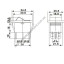 Выключатель KCD4-201 клавишный 16A/250V зеленый 4pin