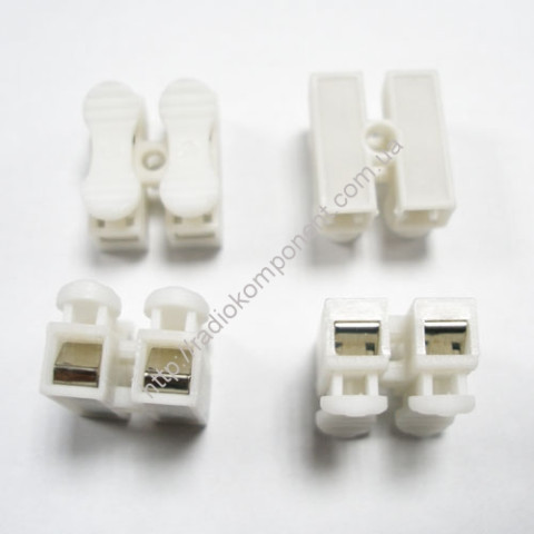 Клеммы соединительные самозажимные 0,5-2,5 mm 10А 250V 2 контакта