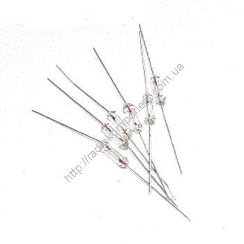 Glass fuse 3x10mm 3.0A with leads