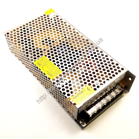 Блок живлення 12V 150W 12.5A у металевому IP20 корпусі
